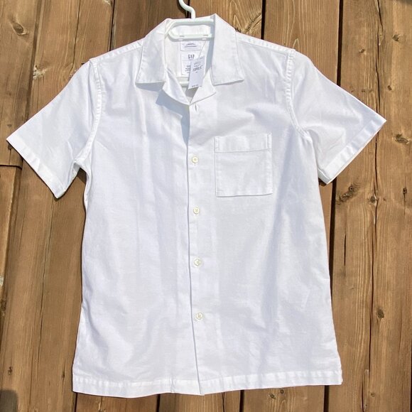 NEW GAP Teen Cotton Relaxed Shirt - Picture 7 of 9